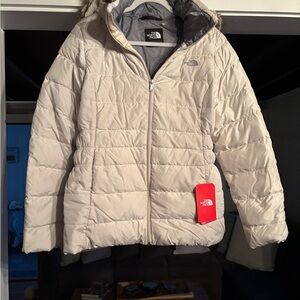 The North Face Women's Gotham Jacket II Vintage White NF0A35BW11P-XL - NWT